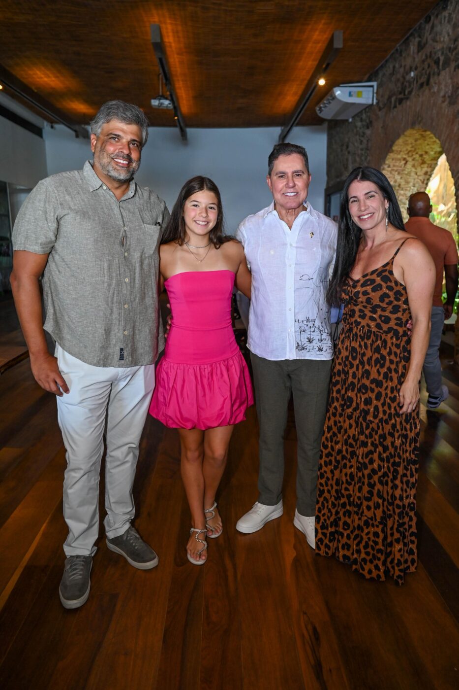 Beto Porciuncula, Nina Picon, José Rotondano e Rosana Picon