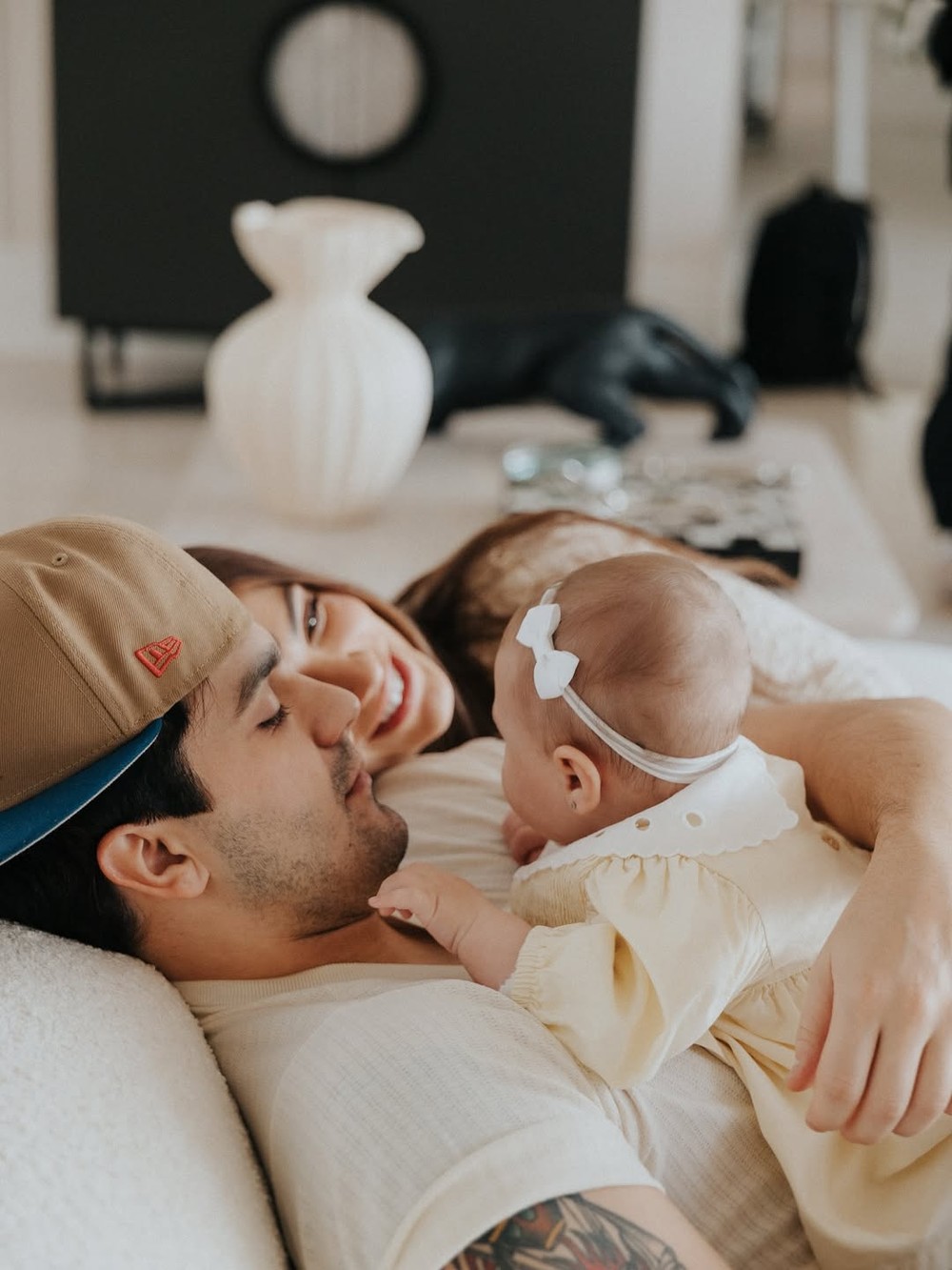 Luan Santana fala sobre características da filha Serena: “É a minha cara”