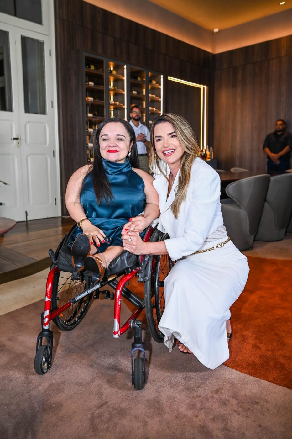 Amanda Brito Orleans e Roberta Caires