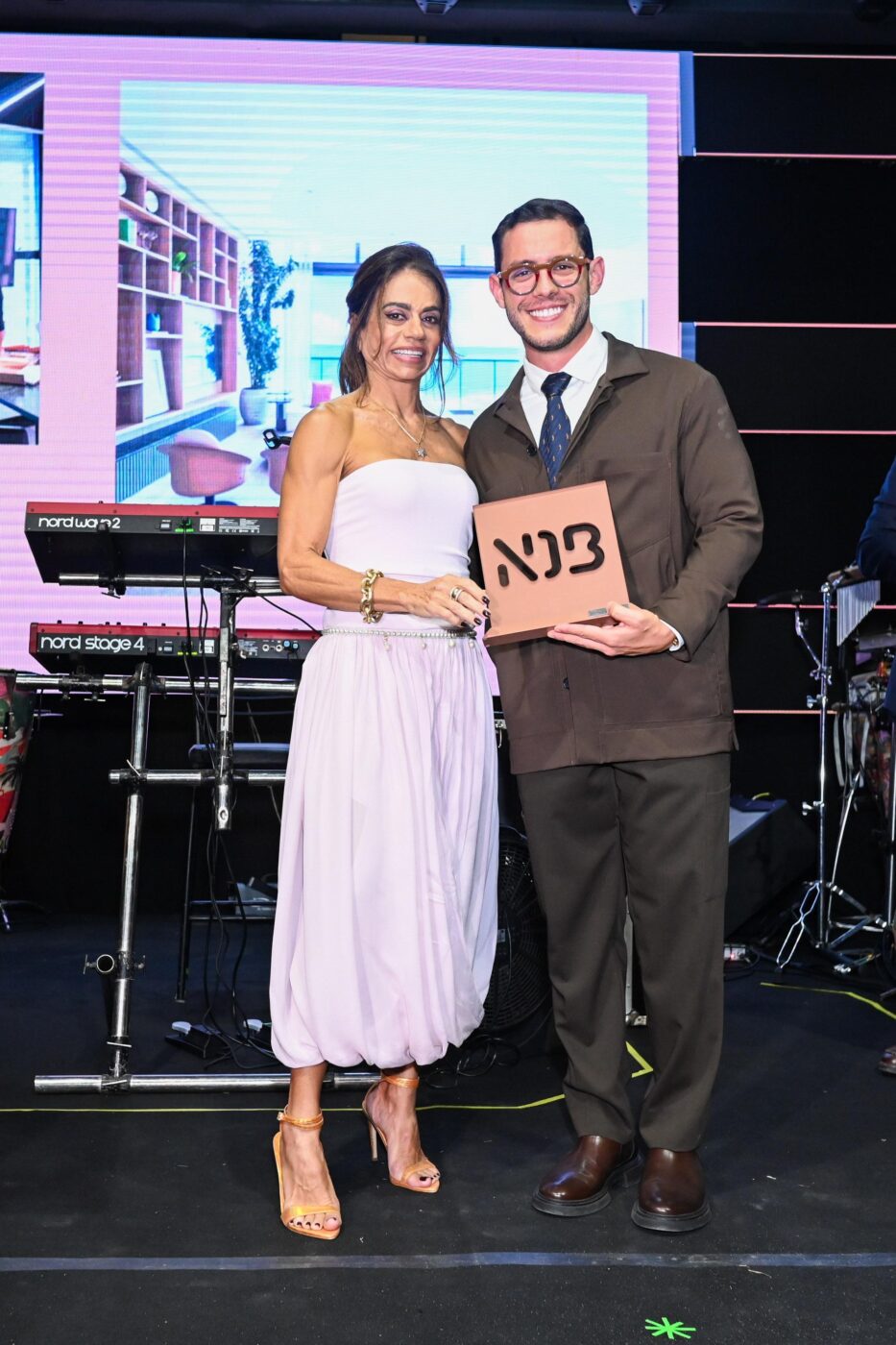 Roberta Coelho e Vinícius Rosaneli