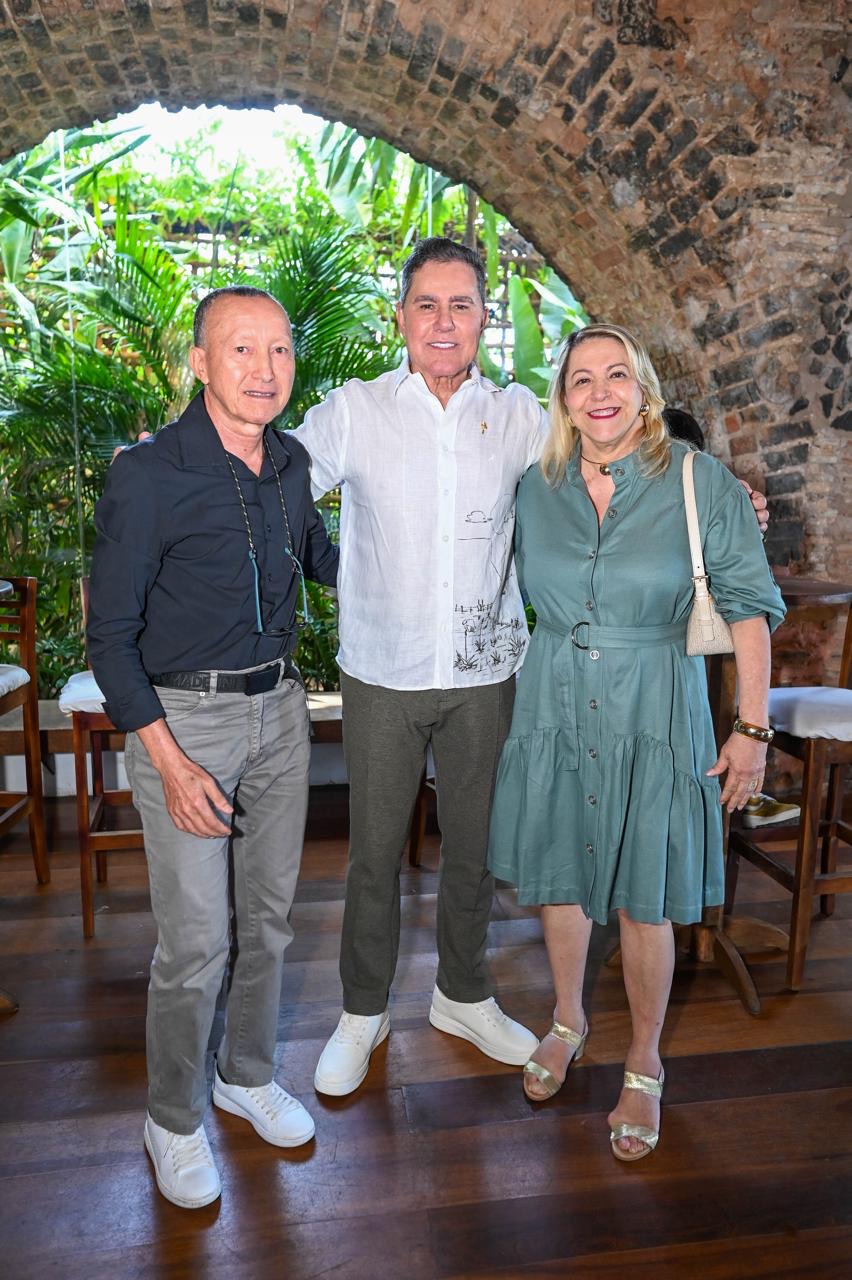 José Carlos Araújo, José Rotondano e Cynthia Rezende