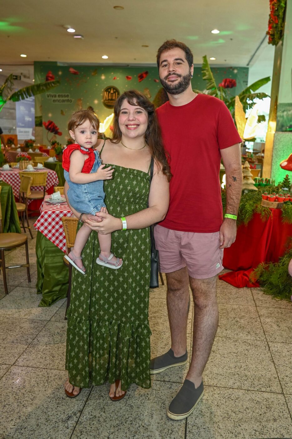 Brenda, Iuri e Olivia Baltazar