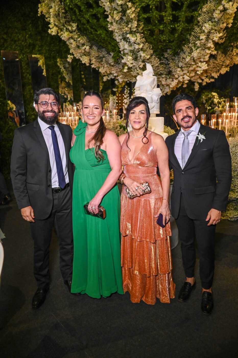 Luciano, Thaiane Cotrim, Selma Freitas e Murillo Freitas