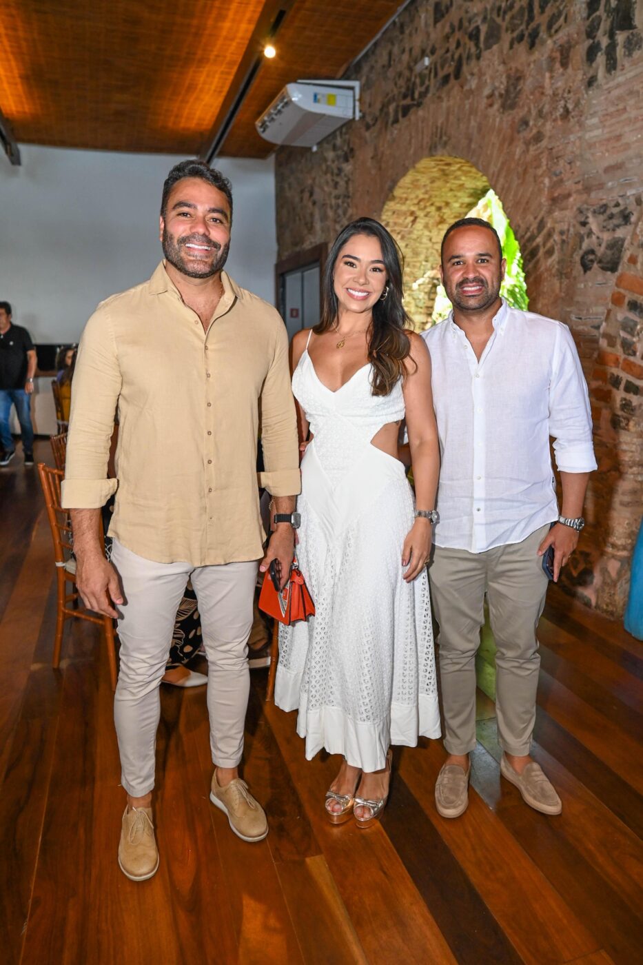 Aldo Benevides, Juliana Castro e Diego Castro