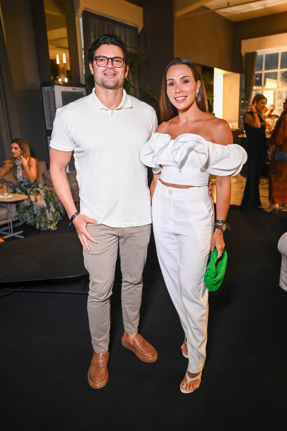 Felipe Gordilho e Mariana Barreto