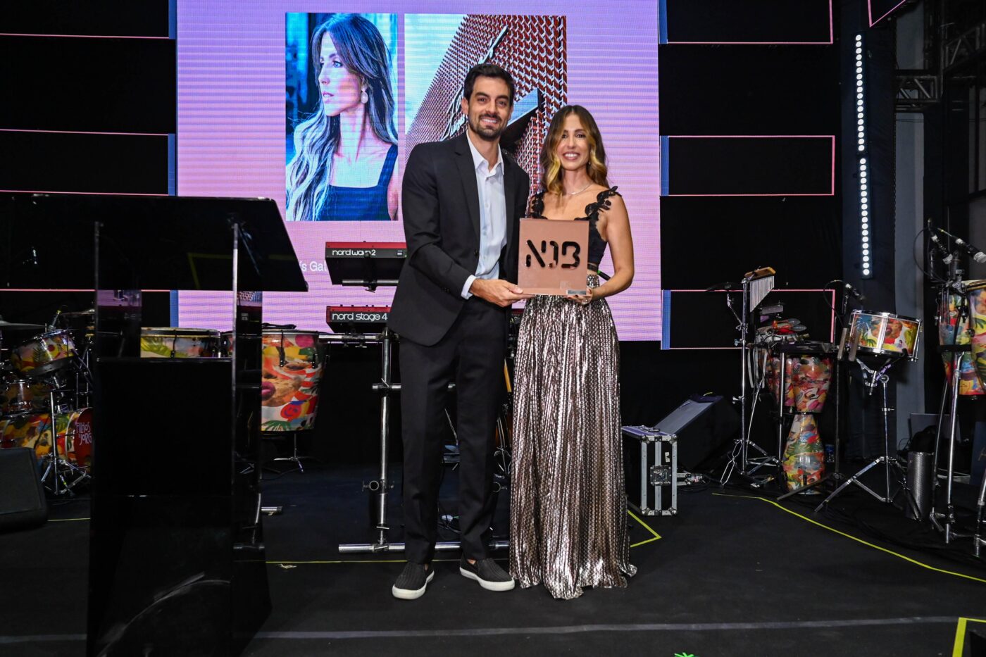 Vitor Coelho e Laís Galvão