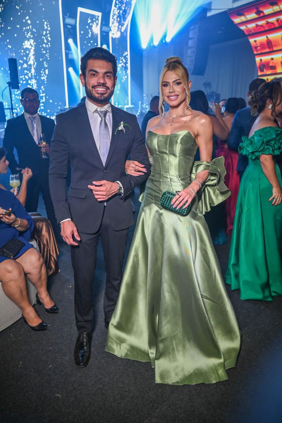 André Holanda e Janaína Santucci