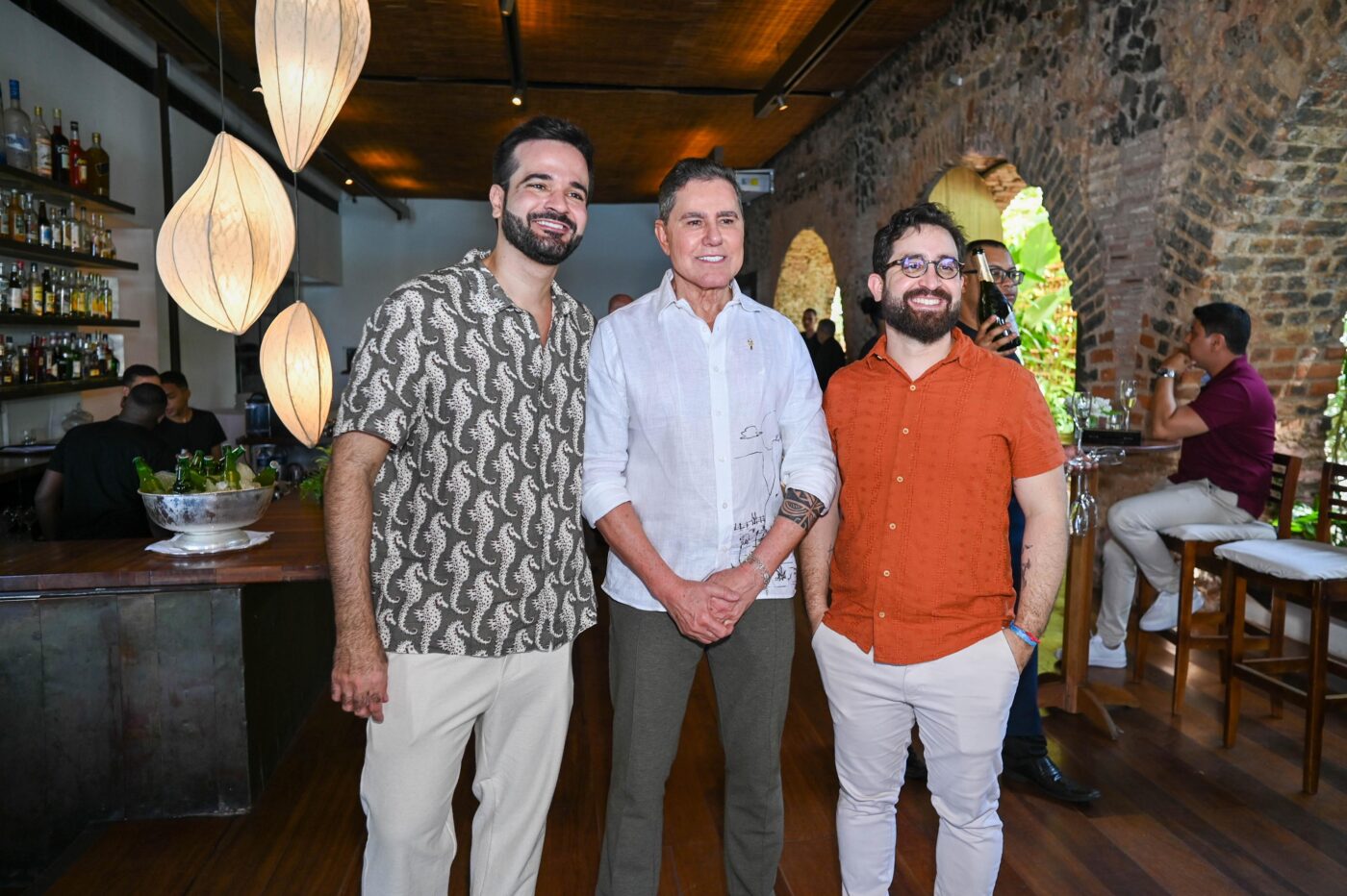 Yuri Bezerra, José Rotondano e Txapuã Magalhães