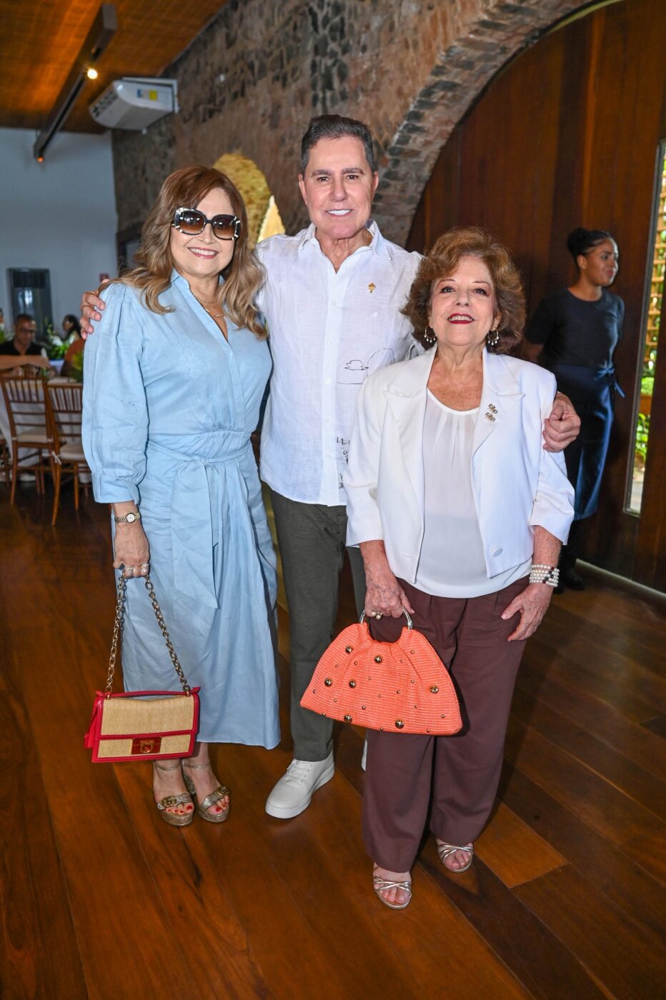 Cristina David, José Rotondano  e Janete Freitas