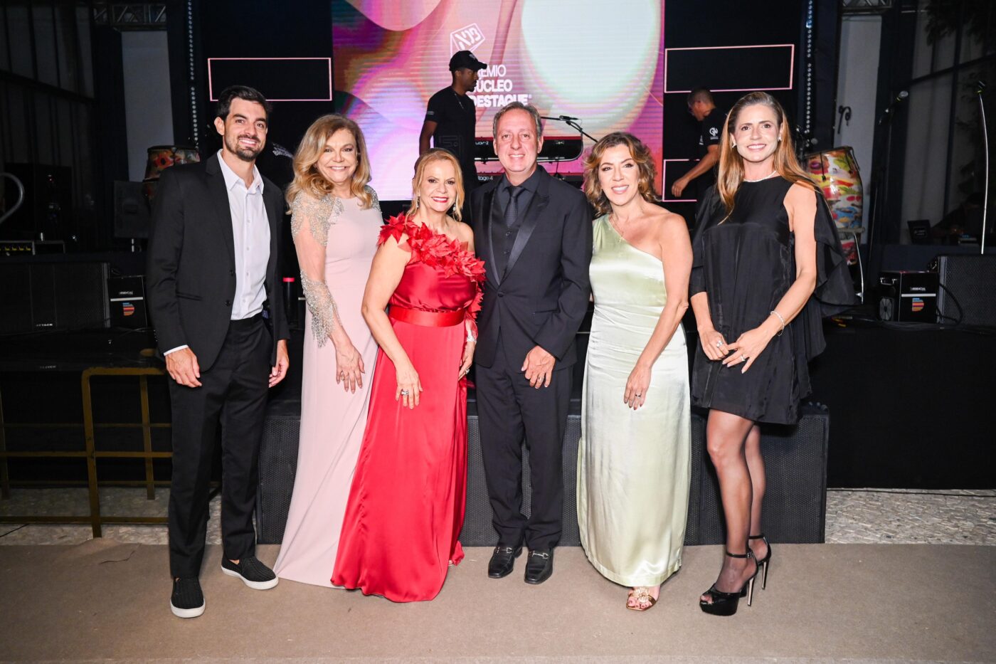 Vitor Coelho, Marisa Mancuso, Rosângela Meira, Daniel Barral, Cecilia Cavargere e Fabíola Secchin