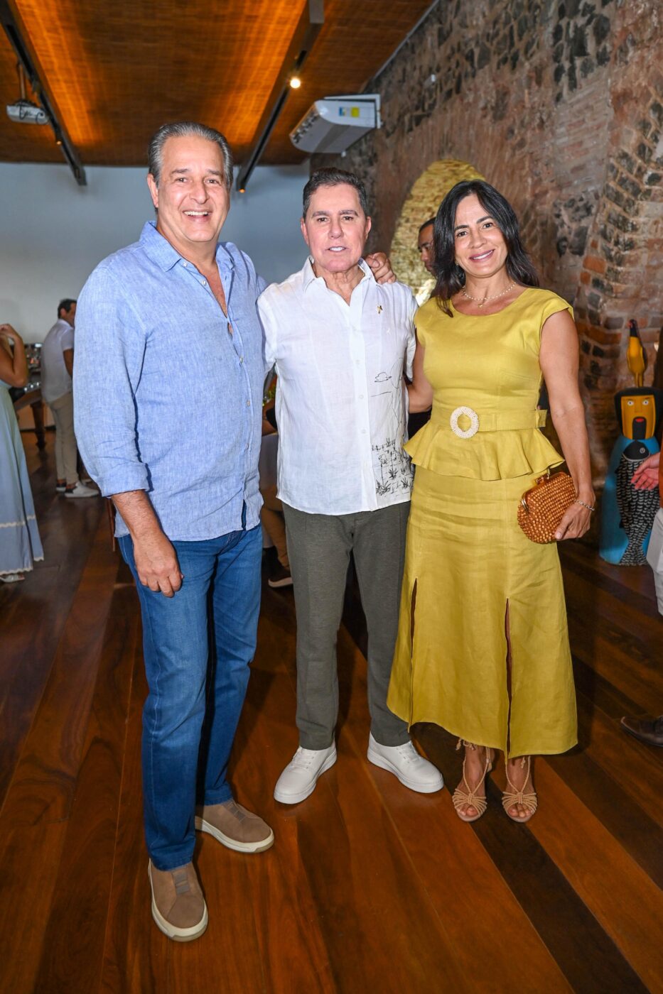 Abelardo da Matta, José Rotondano e Normilda Vilas Boas