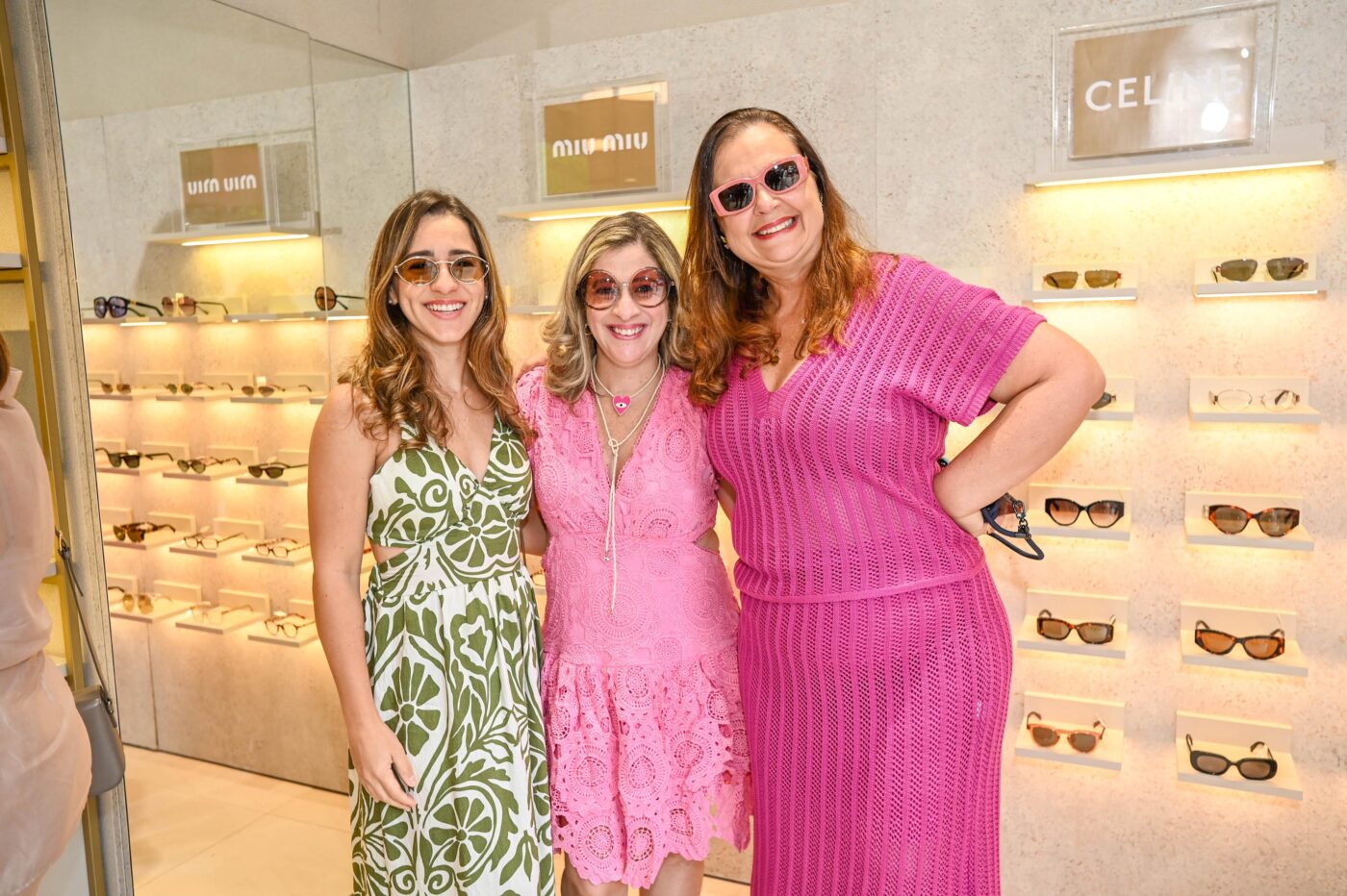 Ana Flávia Castro, Liana Veras e Amanda Alcântara