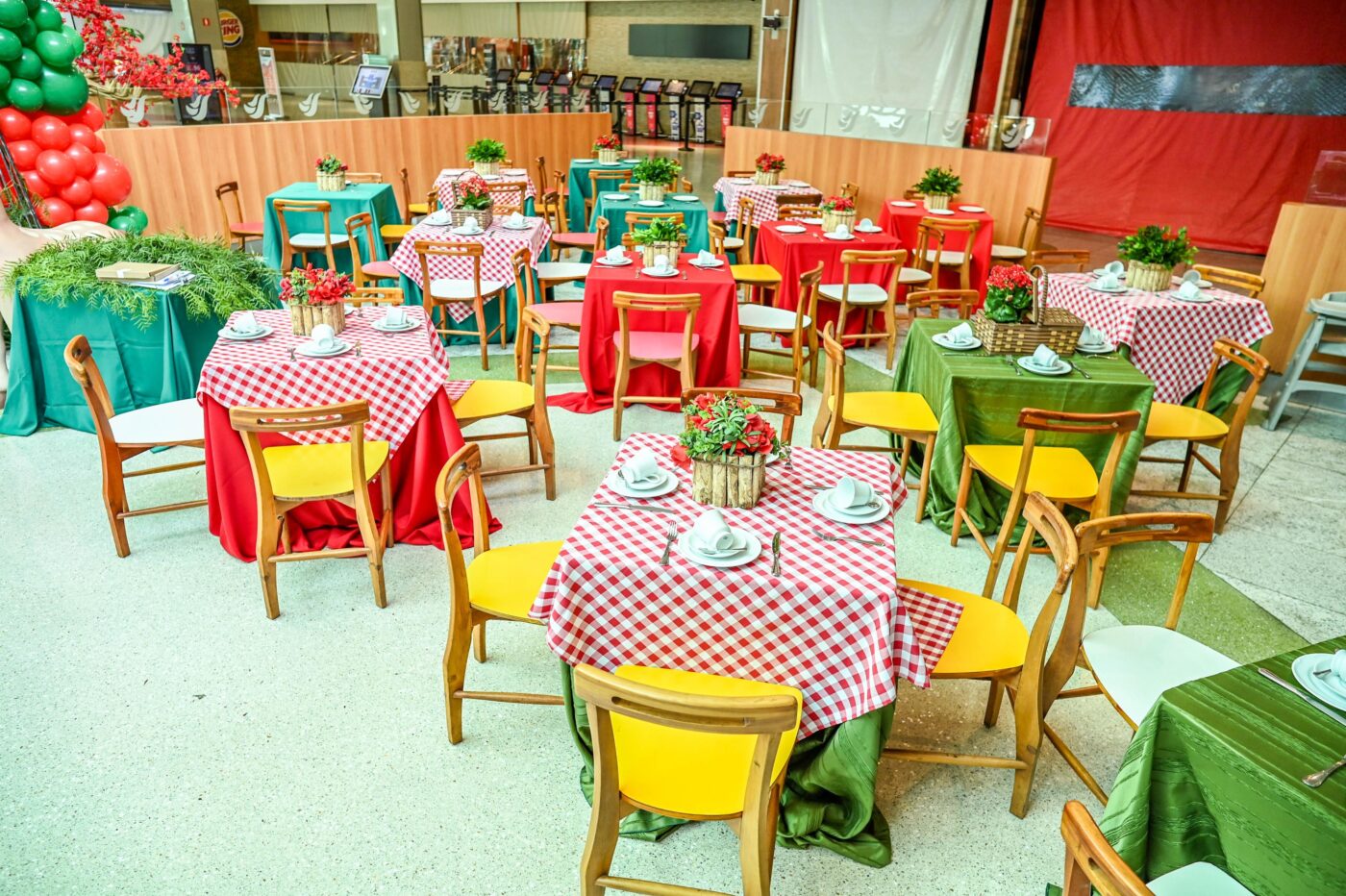 Café da manhã do Salvador Shopping