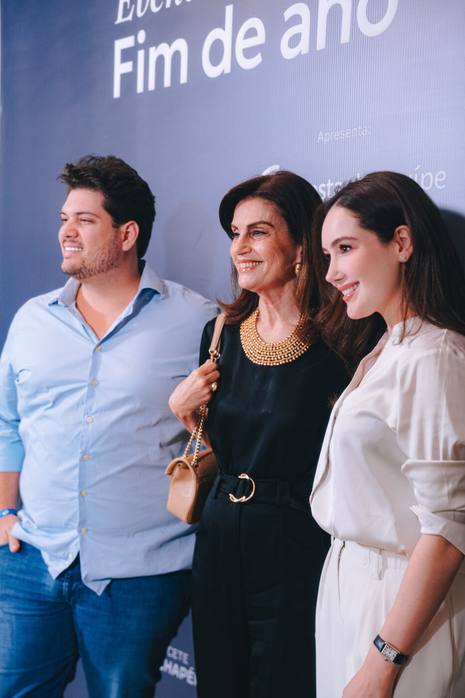 Kauê Gramulha, Cristina Calumby e Isadora Vieira