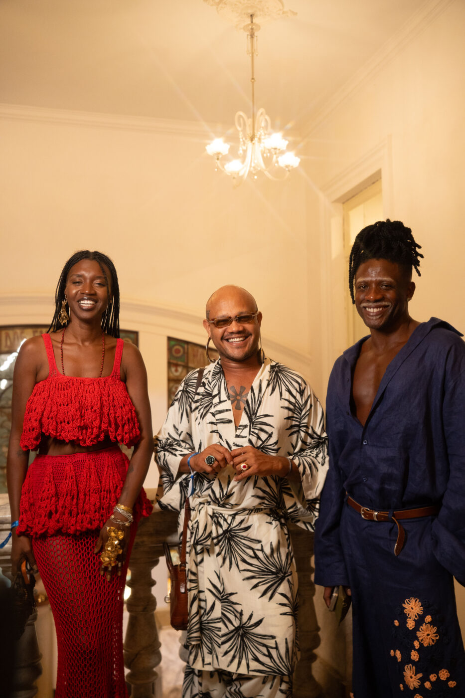 Loo Nascimento, Uran Rodrigues e Patrick Fortuna