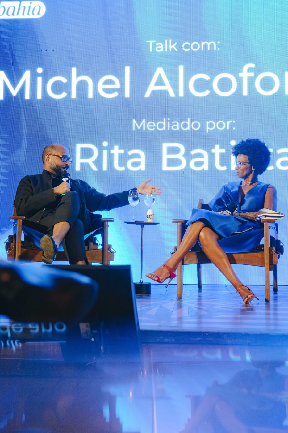 Michel Alcoforado e Rita Batista