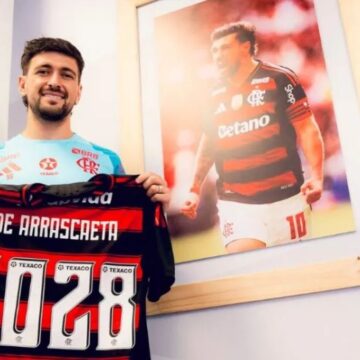 Arrascaeta renova com Flamengo até 2028: ‘Sempre quis ficar’