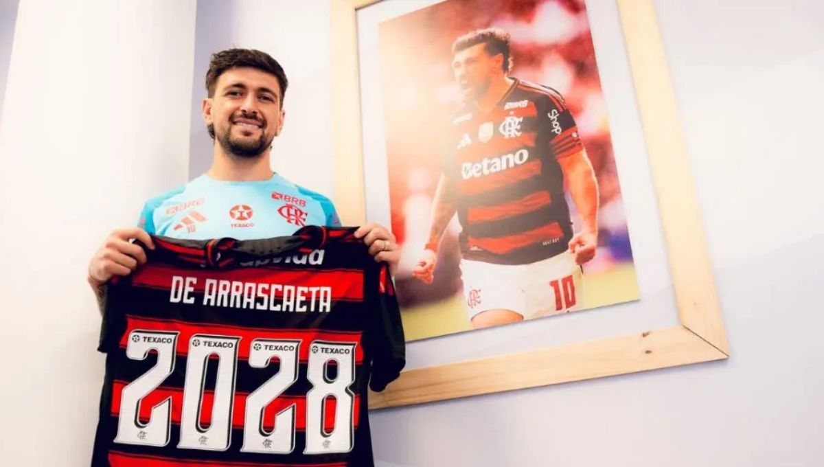 Arrascaeta renova com Flamengo até 2028: ‘Sempre quis ficar’