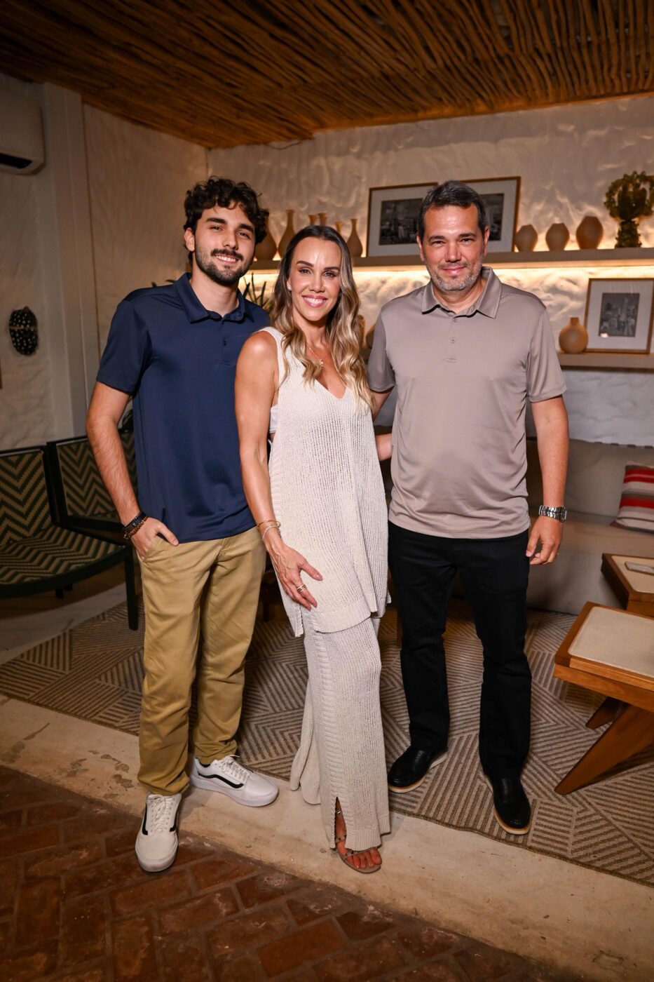 Bernardo Nascimento, Claudia Martins e Ricardo Nascimento