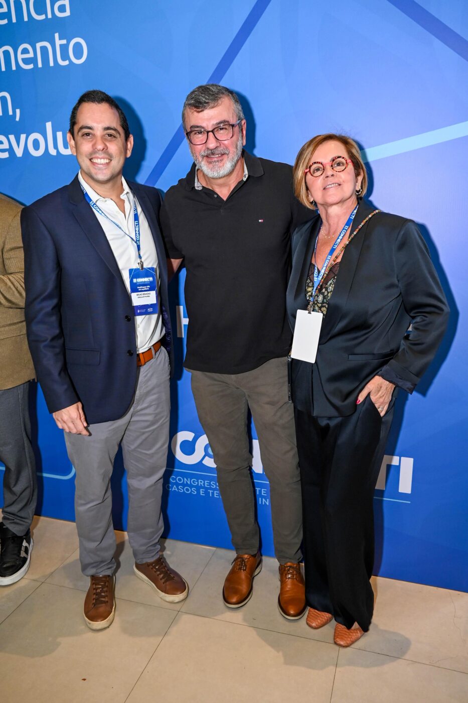 Bruno Brandão, Geraldino Neder e Edza Brasil