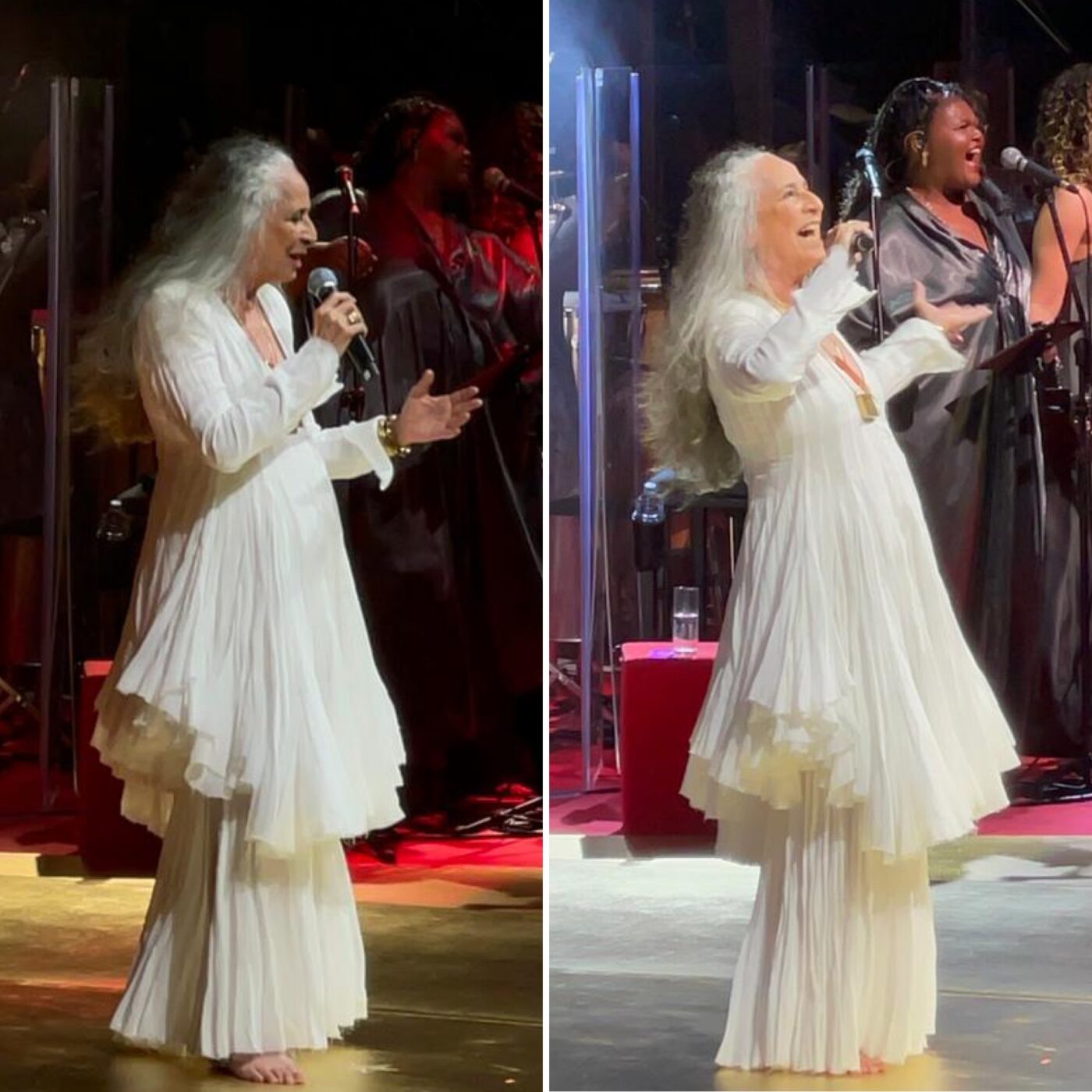 Maria Bethânia emociona Concha Acústica lotada em show de celebração pelos 60 anos de carreira