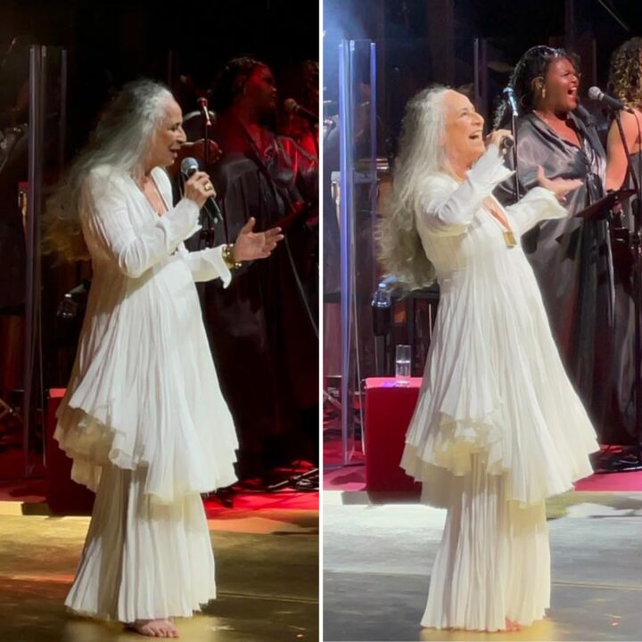 Maria Bethânia emociona Concha Acústica lotada em show de celebração pelos 60 anos de carreira