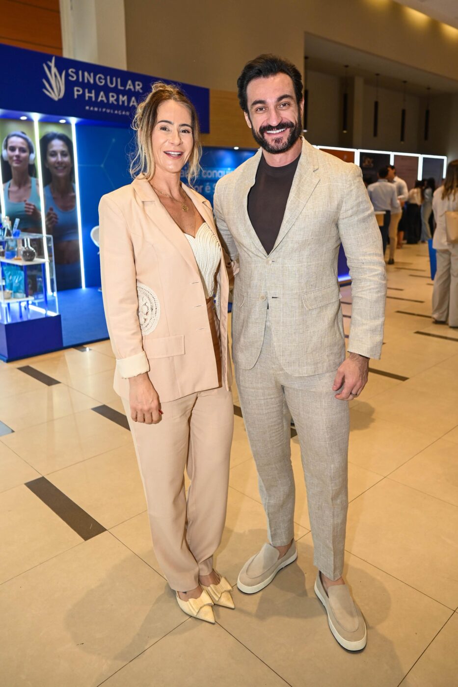 Cybelle Vasconcellos e José Ribas