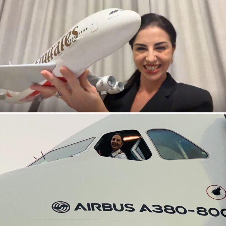 A trajetória da primeira brasileira no comando do maior avião do mundo