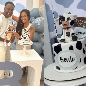 Veja decoração da festa de dois meses de Bento, filho de Carol Peixinho e Thiaguinho