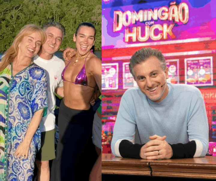 Após visitar casa de Huck e Angélica, Dua Lipa é confirmada no ‘Domingão’