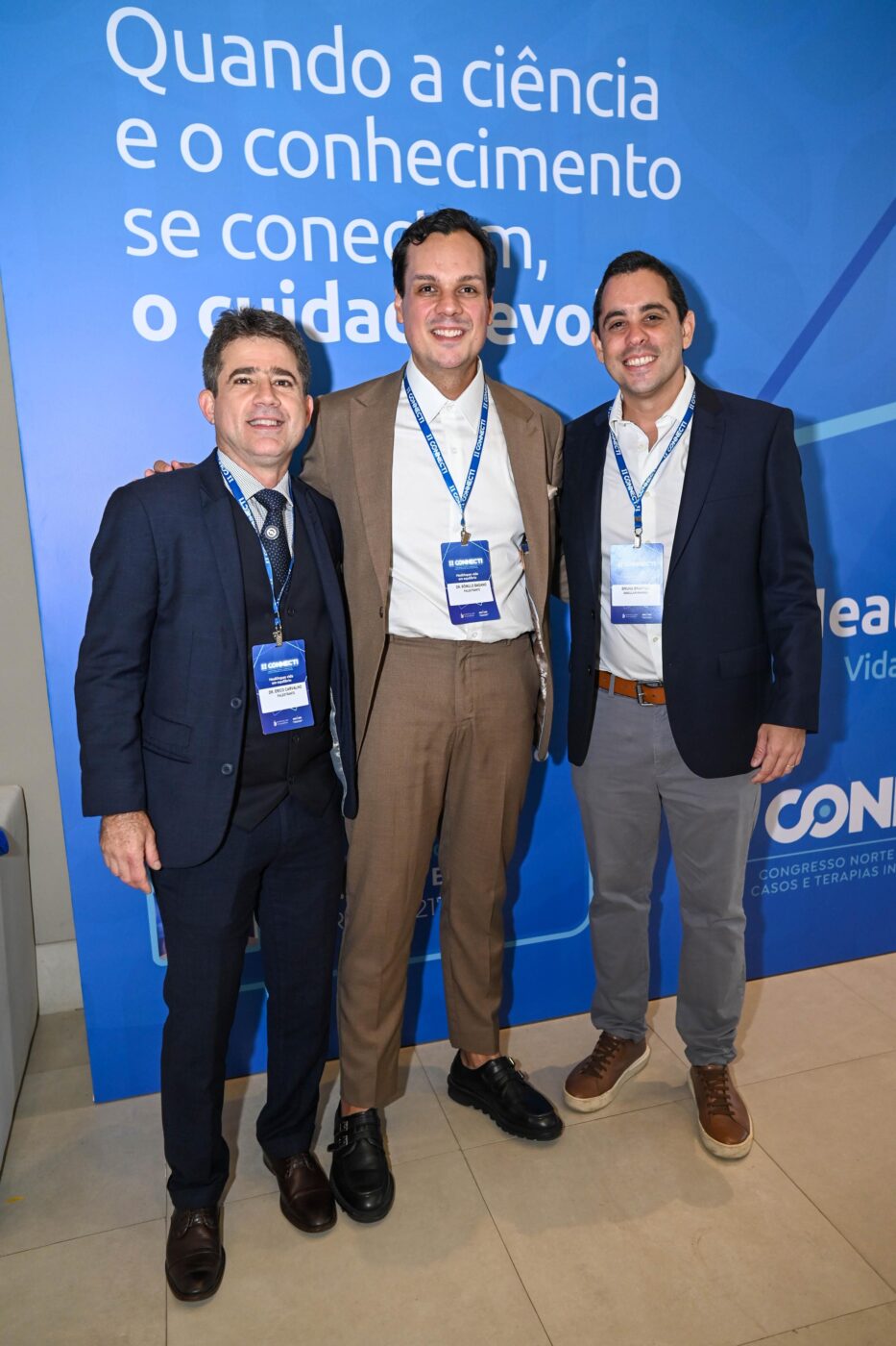 Érico Carvalho, Rômulo Bagano e Bruno Brandão