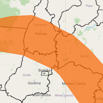 Inmet emite alerta de tempestade com granizo para 157 cidades baianas