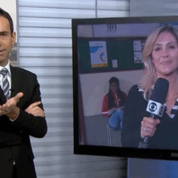 Antes de Ticiane, César Tralli foi casado com ex-colega da Globo