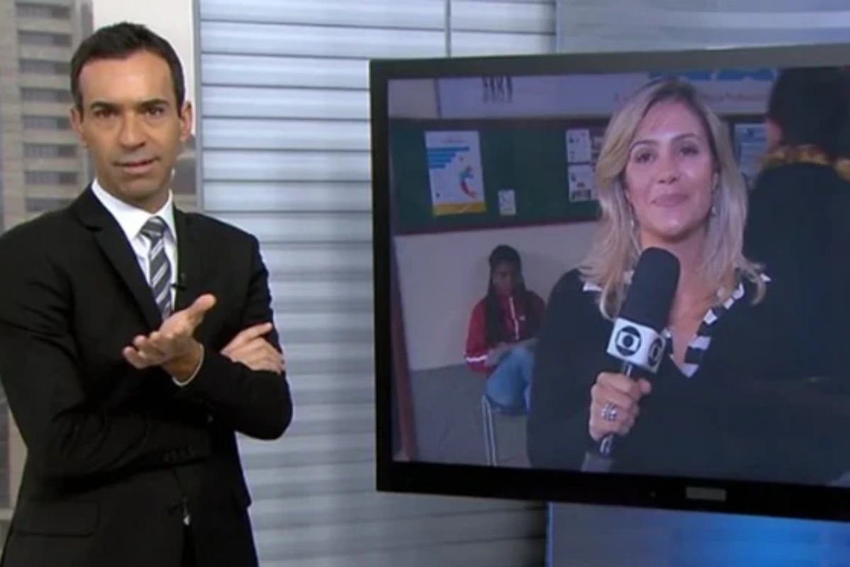 Antes de Ticiane, César Tralli foi casado com ex-colega da Globo