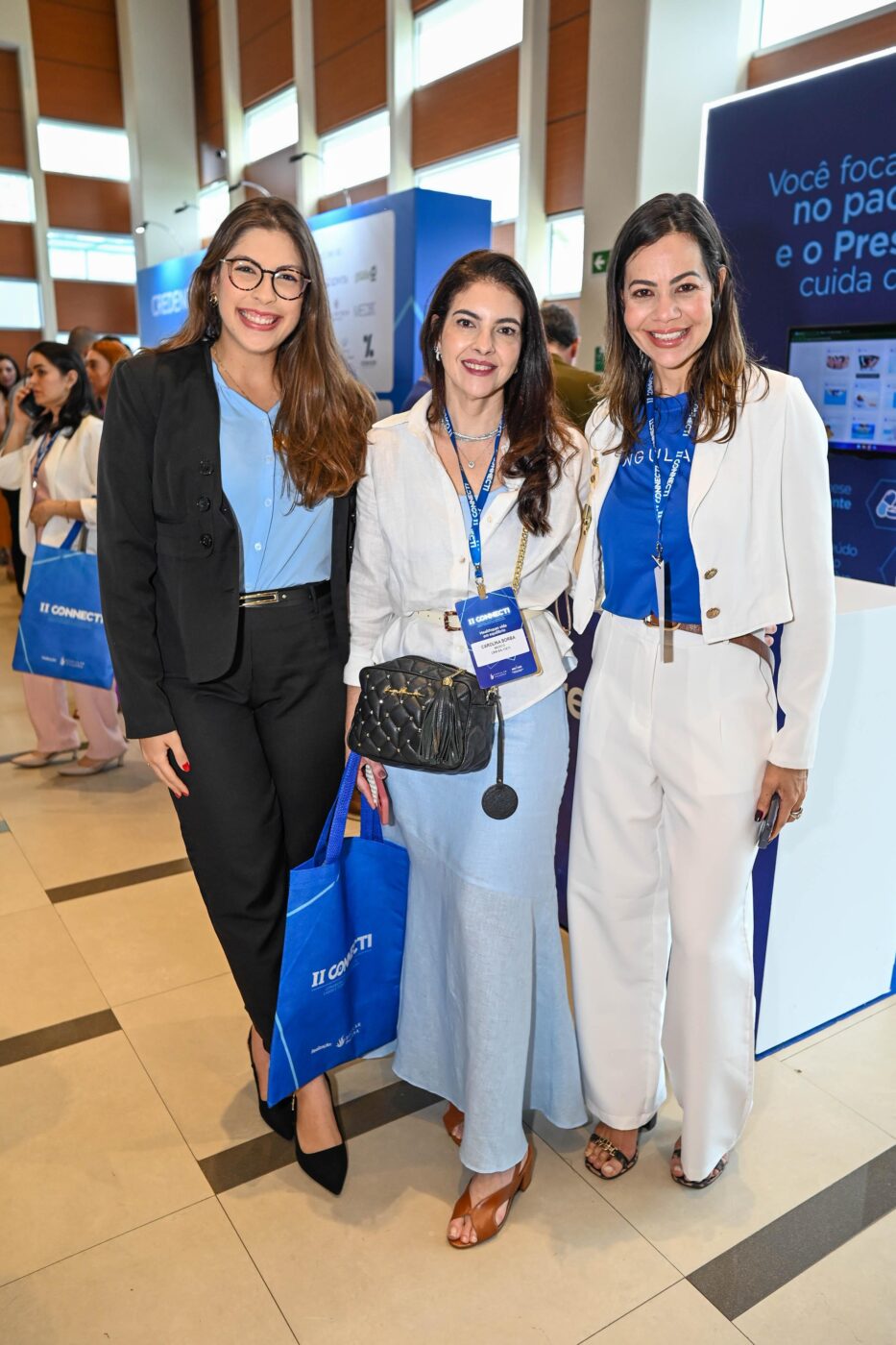 Fernanda Chaves, Carolina Borba e Fabiana Pena