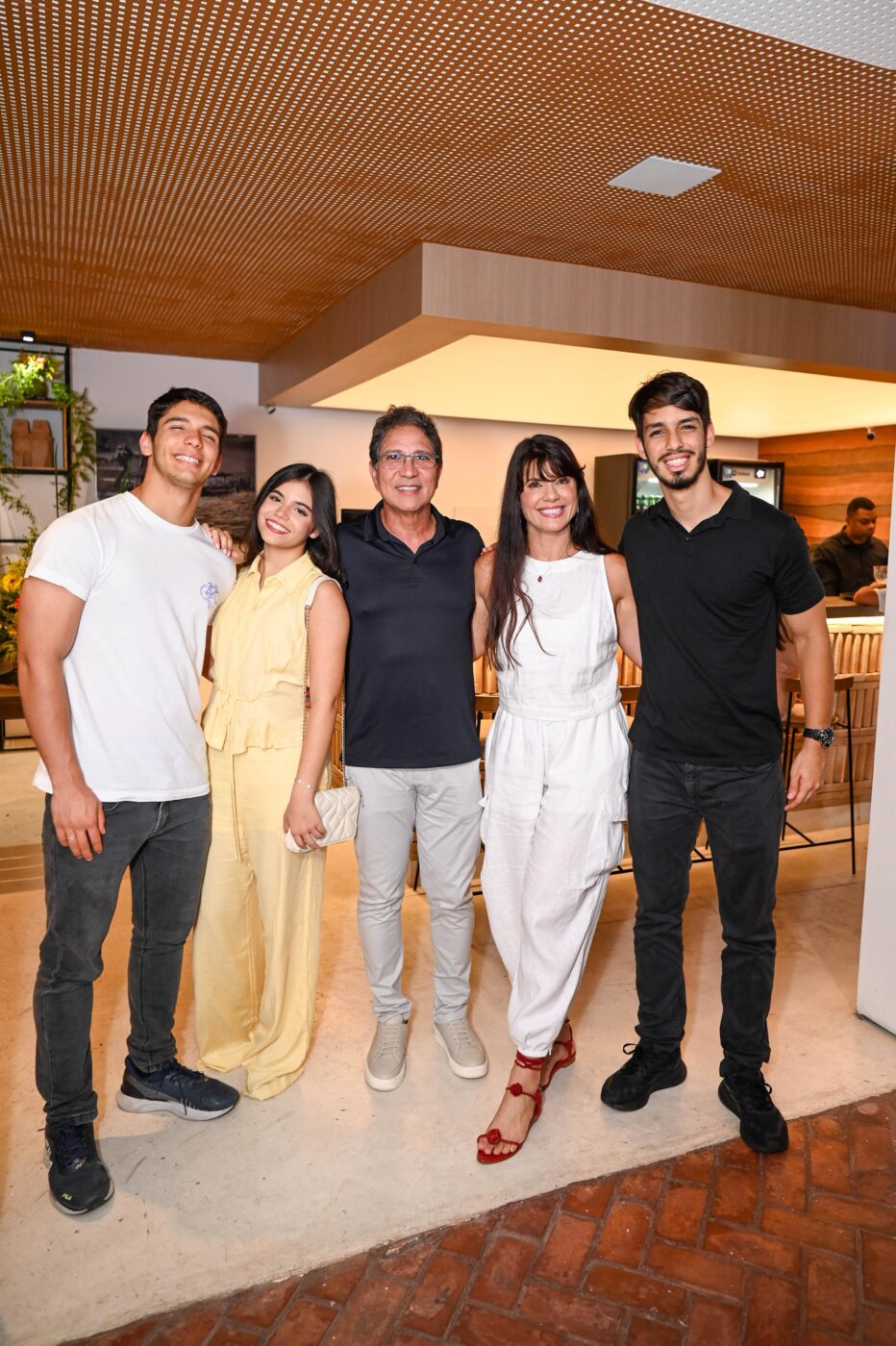 Gabriel Lemos Bastos, Maria Clara Pondé, Pedro Paulo Bastos Filho, Perla Lemos Bastos e Davi Lemos Bastos