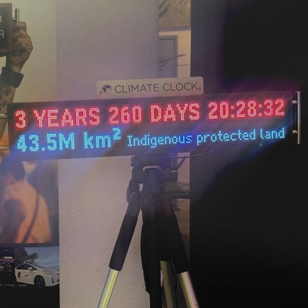 Relógio do Clima é instalado em Salvador e faz alerta sobre crise ambiental