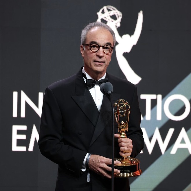 João Roberto Marinho recebe Emmy de Personalidade Mundial da Televisão