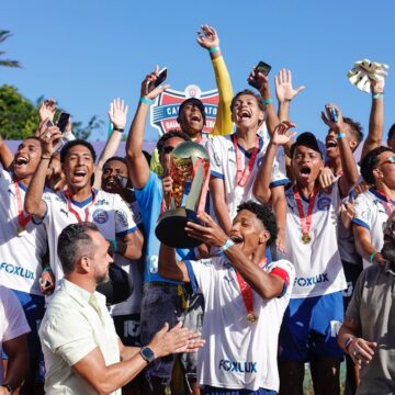 Bahia vence o Vitória e garante o bicampeonato baiano Sub-17