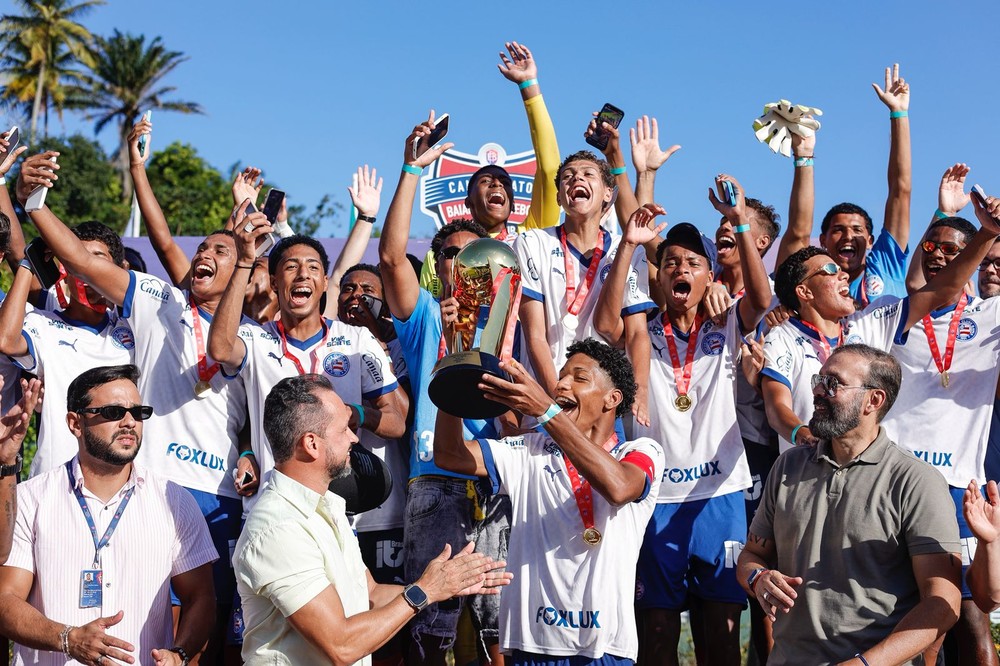 Bahia vence o Vitória e garante o bicampeonato baiano Sub-17