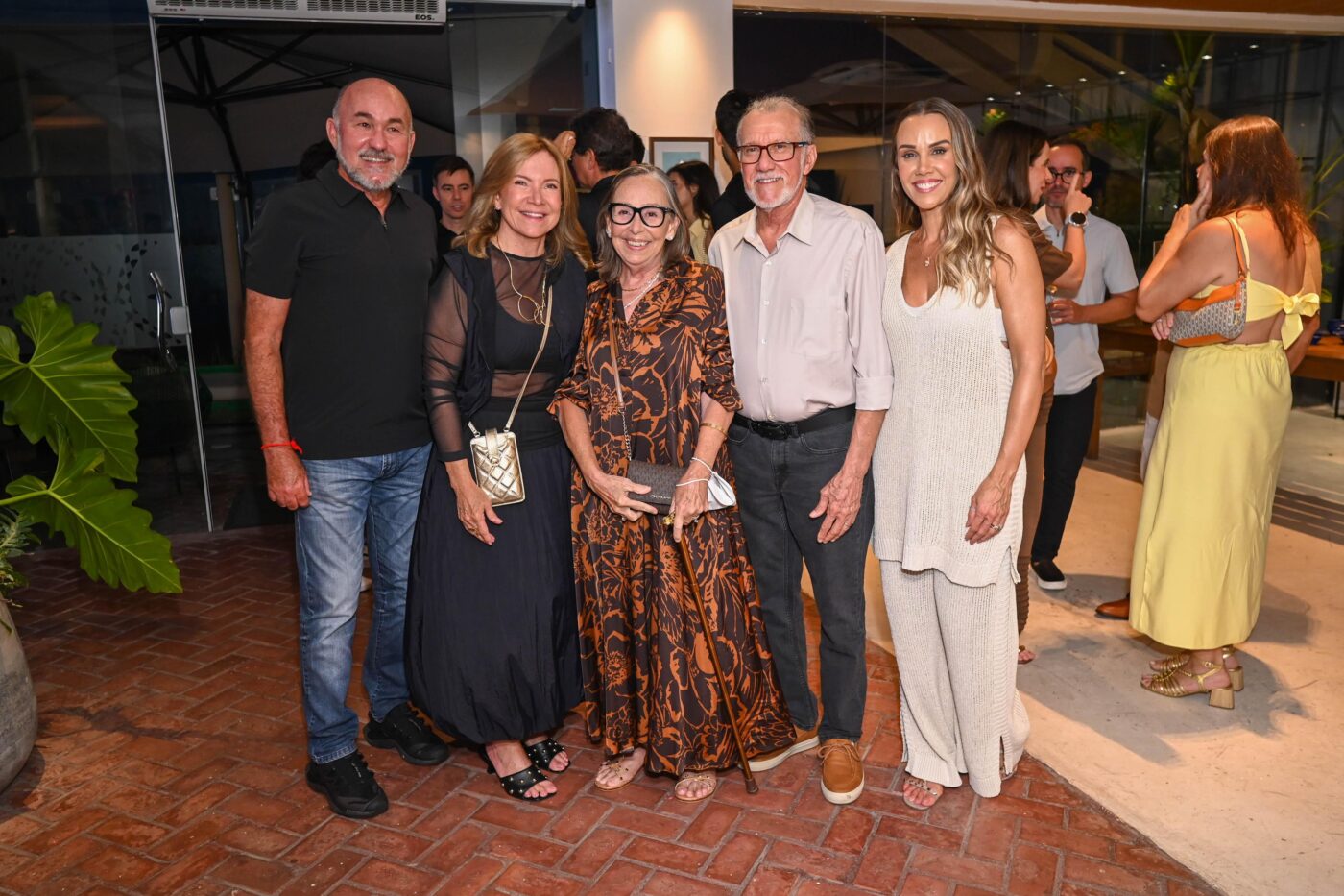 Joaquim Nery, Mônica Ayres, Aída, Cláudio e Claudia Martins