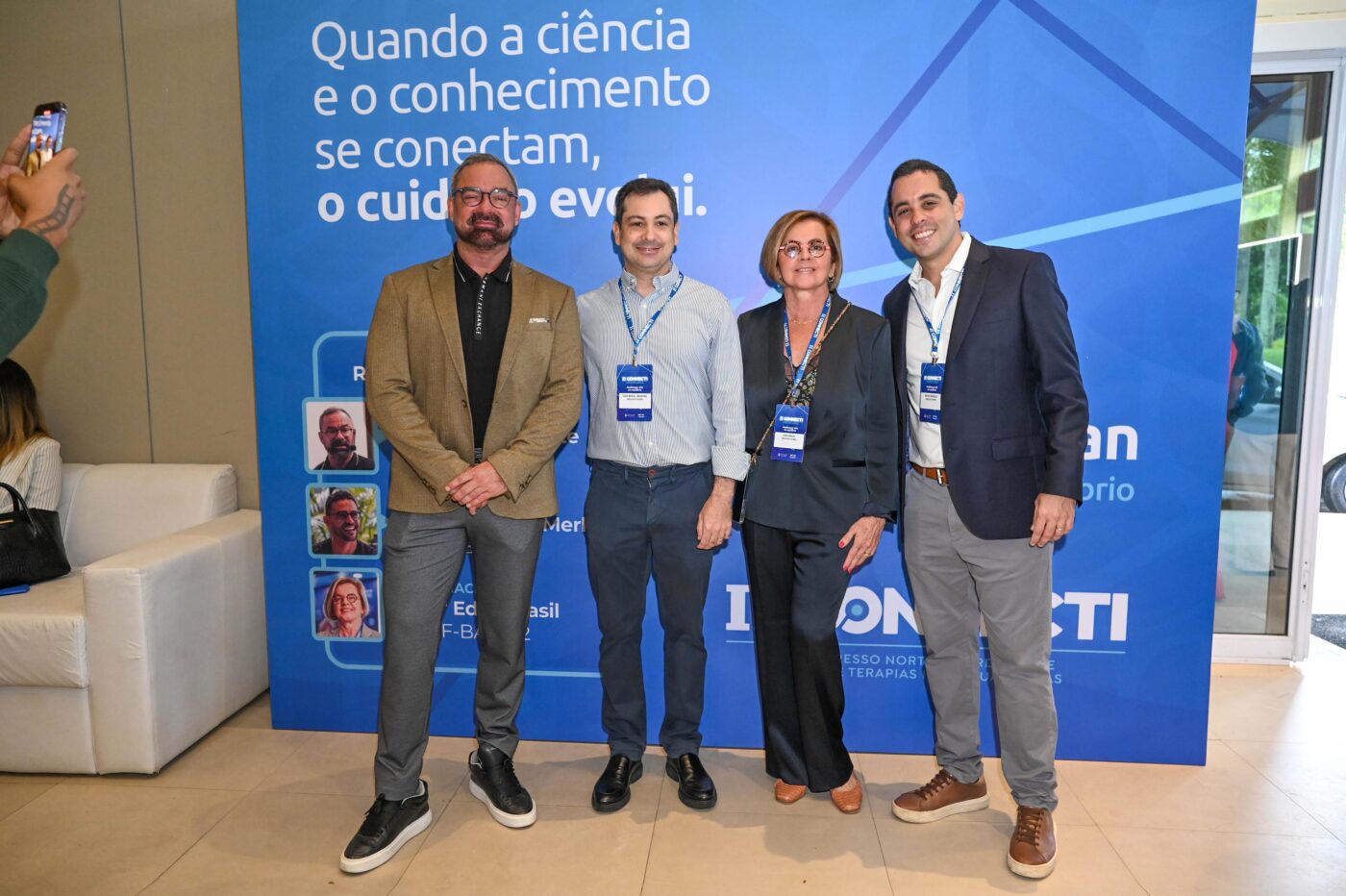 Jorge Valente, Igor Brasil Brandão, Edza Brasil e Bruno Brandão