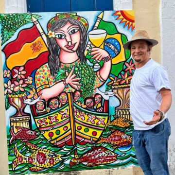 Menelaw Sete inaugura exposição inédita na Alemanha