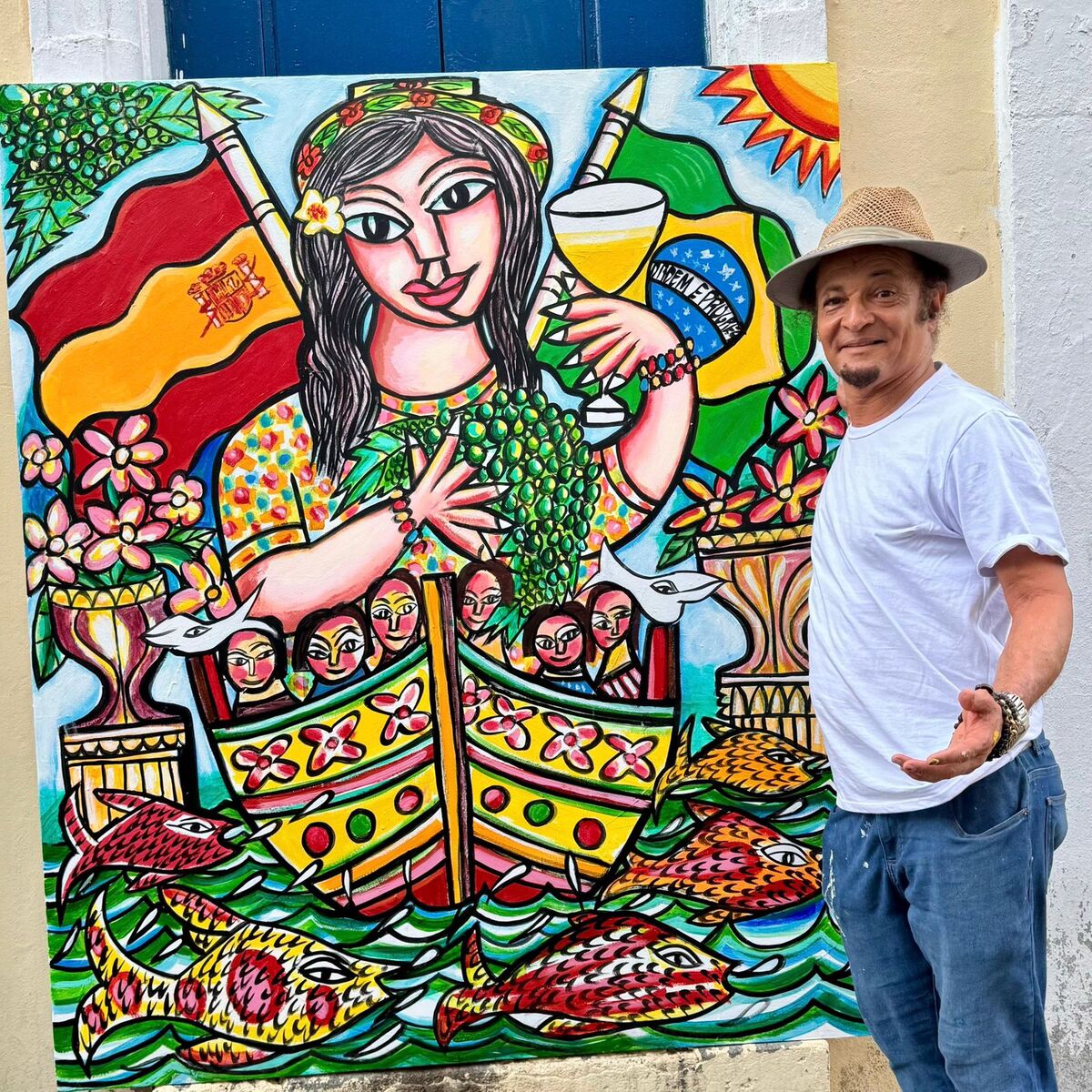 Menelaw Sete inaugura exposição inédita na Alemanha