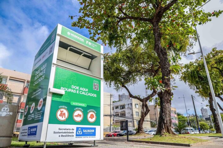 Projeto Repense Reuse reforça operação e amplia coleta de roupas para doação em Salvador
