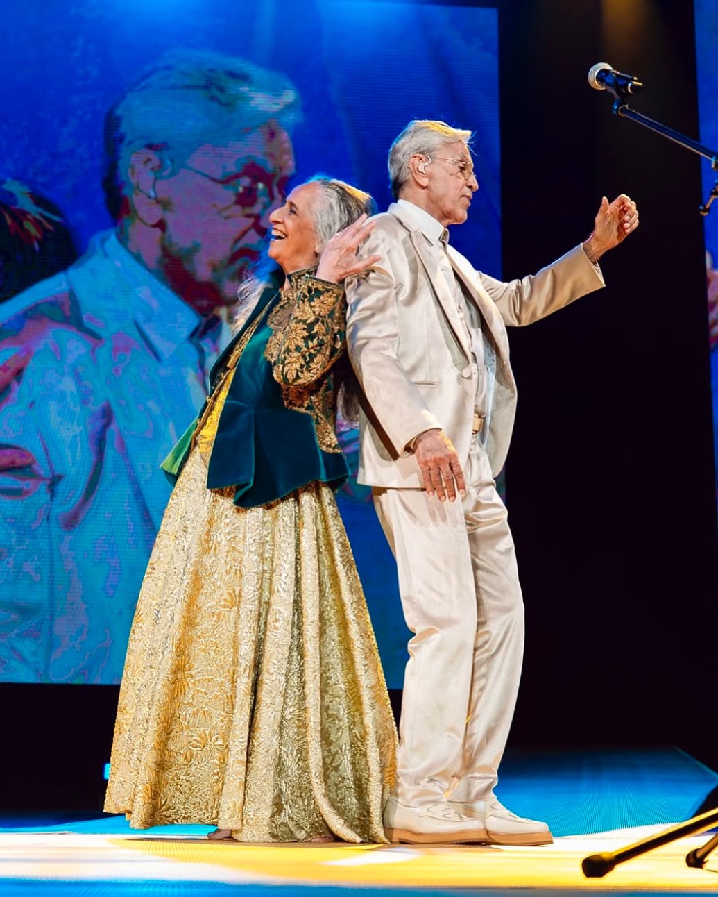 Show de Caetano Veloso e Maria Bethânia ganha exibição especial neste domingo (16); aos detalhes