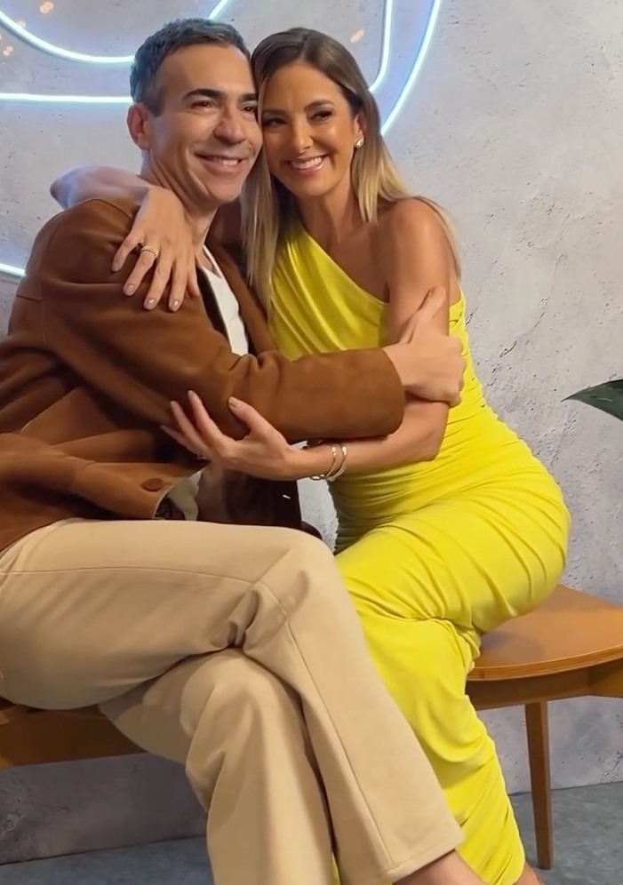 Ticiane Pinheiro desabafa sobre desejo de aumentar a família com César Tralli: ‘Acho que não vem’