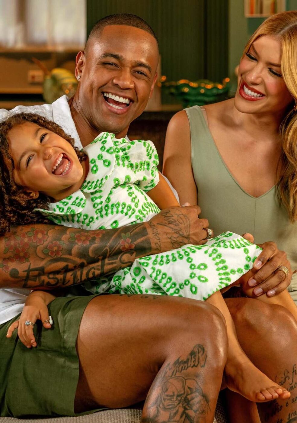 Léo Santana revela que a filha Liz já sugeriu nomes para o irmão mais novo; saiba quais