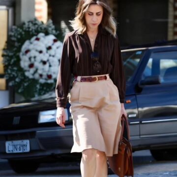 Fernanda Torres adota novo visual para gravação de filme e arranca elogios; veja