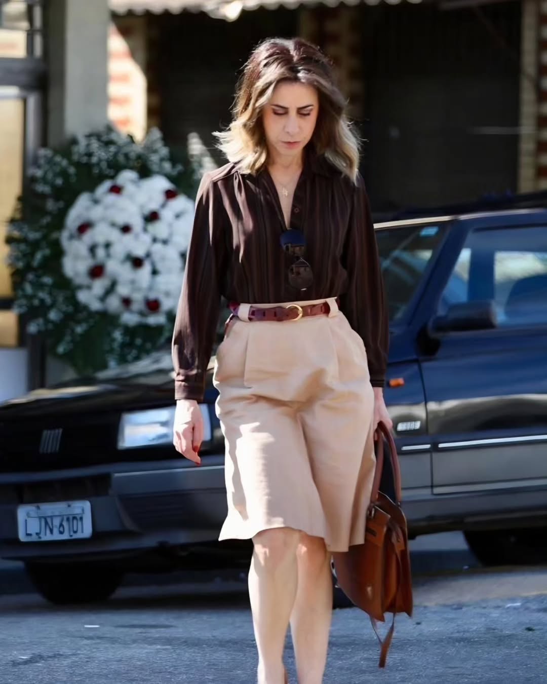 Fernanda Torres adota novo visual para gravação de filme e arranca elogios; veja